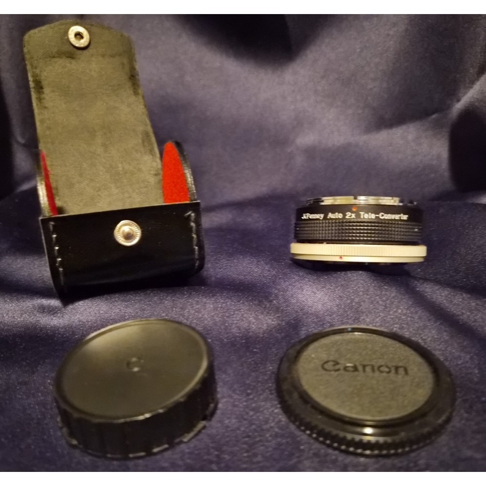 JCPenny Auto 2x Tele Converter Lens Extender Canon FD Mount Cameras #35047